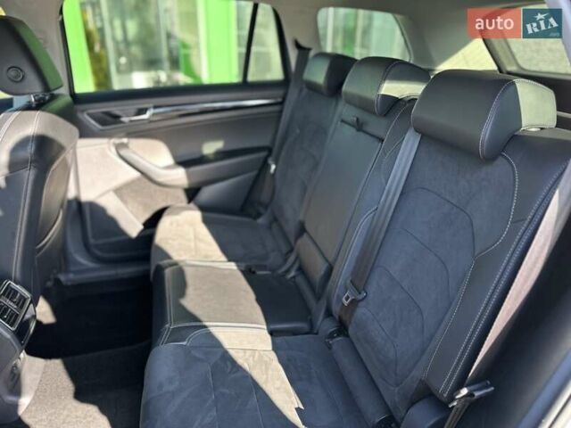 Серый Шкода Kodiaq, объемом двигателя 1.97 л и пробегом 93 тыс. км за 31387 $, фото 14 на Automoto.ua