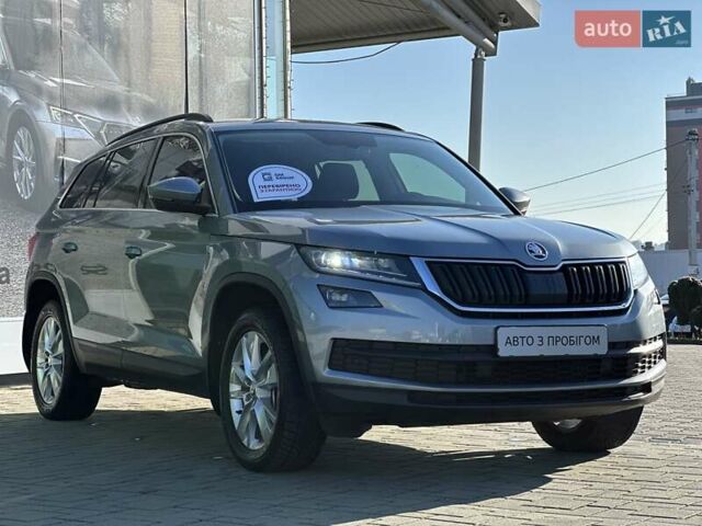 Серый Шкода Kodiaq, объемом двигателя 1.97 л и пробегом 93 тыс. км за 31387 $, фото 1 на Automoto.ua