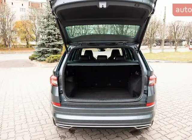 Серый Шкода Kodiaq, объемом двигателя 2 л и пробегом 195 тыс. км за 30250 $, фото 13 на Automoto.ua
