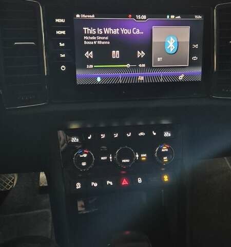 Серый Шкода Kodiaq, объемом двигателя 1.97 л и пробегом 136 тыс. км за 28500 $, фото 9 на Automoto.ua