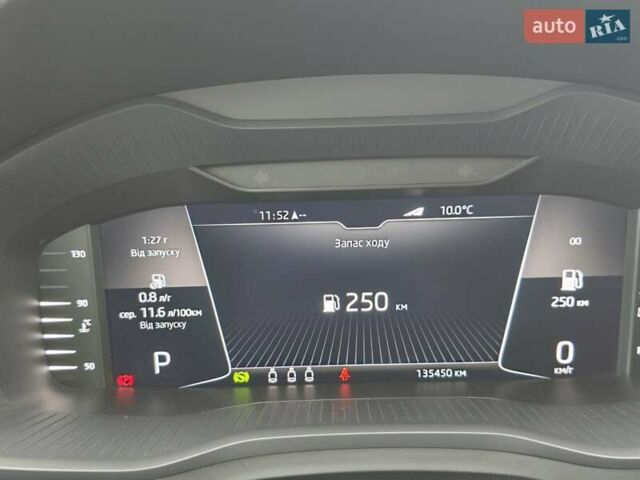 Серый Шкода Kodiaq, объемом двигателя 2 л и пробегом 135 тыс. км за 26900 $, фото 20 на Automoto.ua