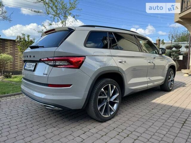 Серый Шкода Kodiaq, объемом двигателя 1.97 л и пробегом 177 тыс. км за 35800 $, фото 89 на Automoto.ua