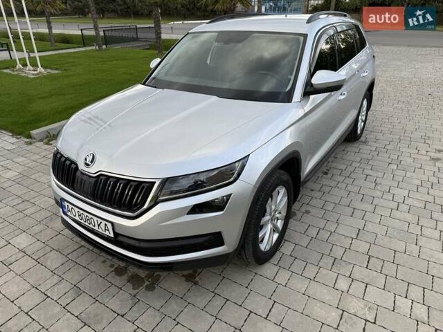 Серый Шкода Kodiaq, объемом двигателя 1.98 л и пробегом 92 тыс. км за 31000 $, фото 3 на Automoto.ua