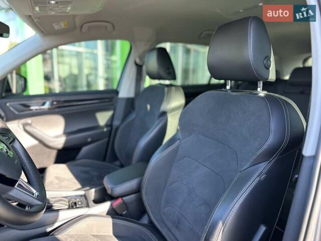 Серый Шкода Kodiaq, объемом двигателя 1.97 л и пробегом 93 тыс. км за 31387 $, фото 12 на Automoto.ua