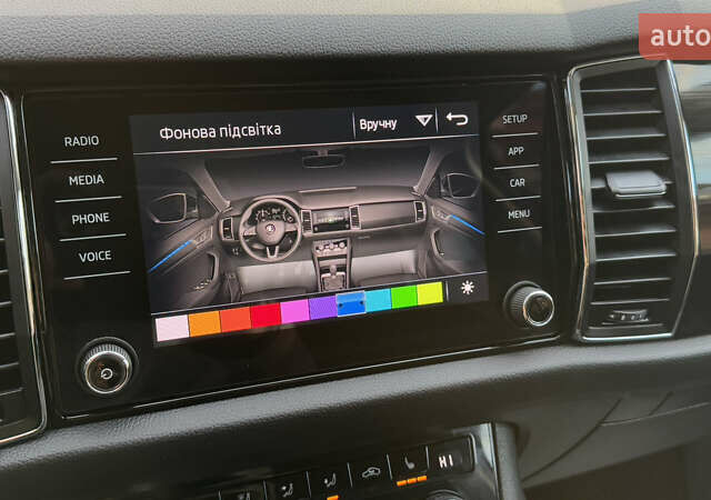 Серый Шкода Kodiaq, объемом двигателя 1.97 л и пробегом 160 тыс. км за 30474 $, фото 107 на Automoto.ua