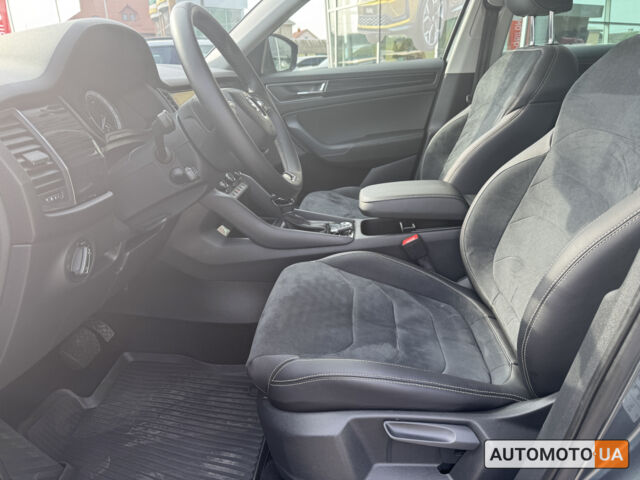 Серый Шкода Kodiaq, объемом двигателя 2 л и пробегом 92 тыс. км за 26900 $, фото 2 на Automoto.ua