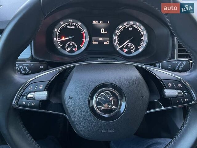 Серый Шкода Kodiaq, объемом двигателя 1.98 л и пробегом 70 тыс. км за 31500 $, фото 29 на Automoto.ua
