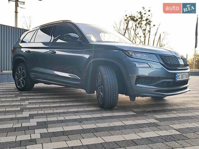 Серый Шкода Kodiaq, объемом двигателя 1.97 л и пробегом 117 тыс. км за 37900 $, фото 3 на Automoto.ua