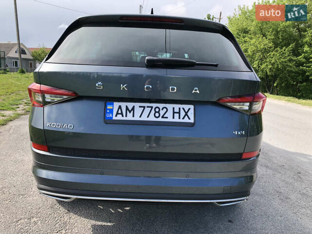 Серый Шкода Kodiaq, объемом двигателя 1.97 л и пробегом 225 тыс. км за 33500 $, фото 9 на Automoto.ua