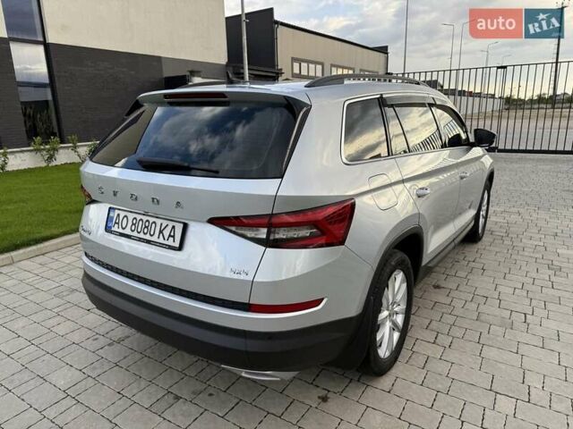 Серый Шкода Kodiaq, объемом двигателя 1.98 л и пробегом 92 тыс. км за 31000 $, фото 8 на Automoto.ua