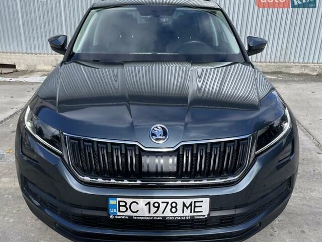 Серый Шкода Kodiaq, объемом двигателя 1.98 л и пробегом 70 тыс. км за 31500 $, фото 5 на Automoto.ua
