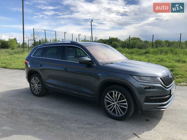 Серый Шкода Kodiaq, объемом двигателя 1.97 л и пробегом 225 тыс. км за 33500 $, фото 13 на Automoto.ua