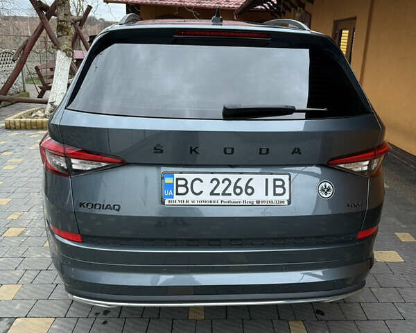 Сірий Шкода Kodiaq, об'ємом двигуна 1.97 л та пробігом 150 тис. км за 35350 $, фото 12 на Automoto.ua