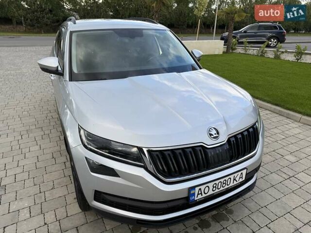 Серый Шкода Kodiaq, объемом двигателя 1.98 л и пробегом 92 тыс. км за 31000 $, фото 1 на Automoto.ua