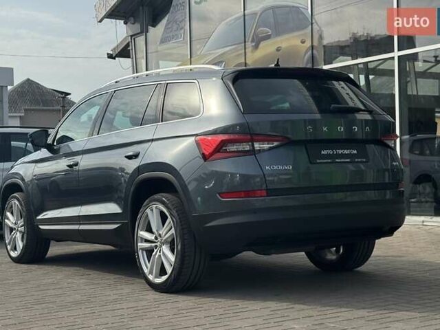 Серый Шкода Kodiaq, объемом двигателя 1.97 л и пробегом 92 тыс. км за 28990 $, фото 8 на Automoto.ua