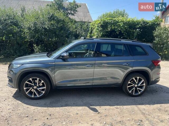 Серый Шкода Kodiaq, объемом двигателя 1.97 л и пробегом 218 тыс. км за 32900 $, фото 7 на Automoto.ua
