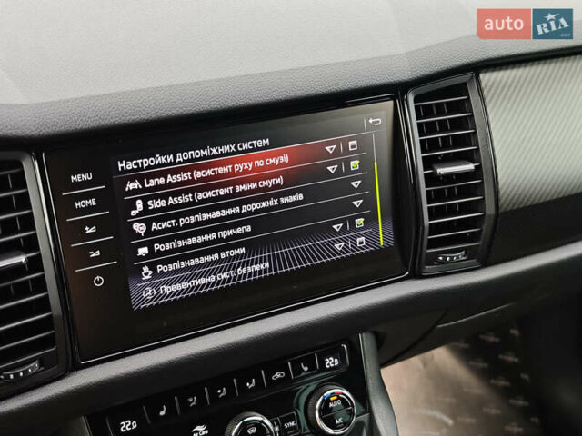 Серый Шкода Kodiaq, объемом двигателя 2 л и пробегом 188 тыс. км за 35499 $, фото 46 на Automoto.ua