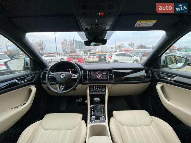 Серый Шкода Kodiaq, объемом двигателя 2 л и пробегом 144 тыс. км за 32500 $, фото 10 на Automoto.ua