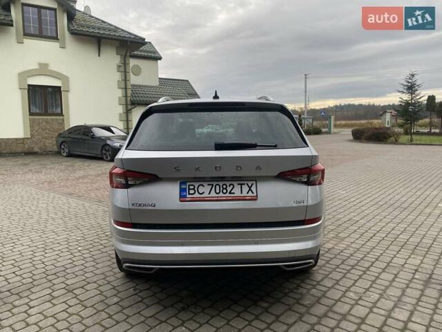 Серый Шкода Kodiaq, объемом двигателя 2 л и пробегом 208 тыс. км за 30300 $, фото 9 на Automoto.ua