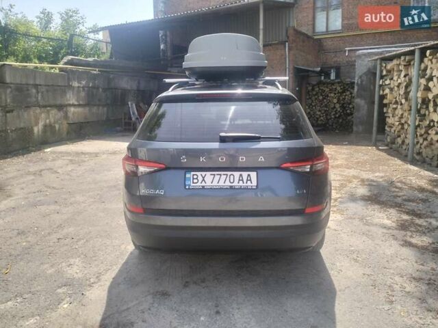 Серый Шкода Kodiaq, объемом двигателя 1.97 л и пробегом 195 тыс. км за 28300 $, фото 3 на Automoto.ua