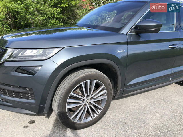 Серый Шкода Kodiaq, объемом двигателя 1.97 л и пробегом 225 тыс. км за 33500 $, фото 3 на Automoto.ua