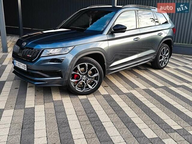 Серый Шкода Kodiaq, объемом двигателя 1.97 л и пробегом 117 тыс. км за 37900 $, фото 6 на Automoto.ua