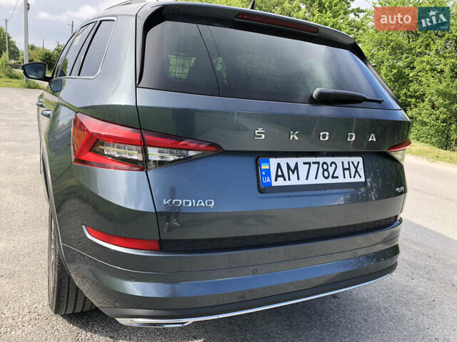 Серый Шкода Kodiaq, объемом двигателя 1.97 л и пробегом 225 тыс. км за 33500 $, фото 8 на Automoto.ua