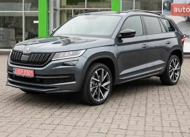 Серый Шкода Kodiaq, объемом двигателя 2 л и пробегом 195 тыс. км за 30250 $, фото 8 на Automoto.ua