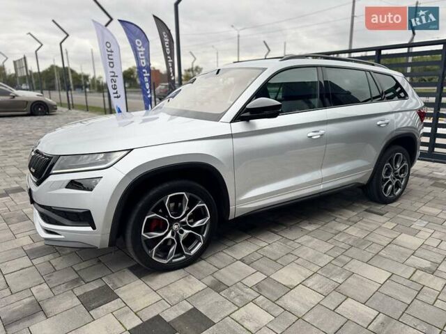 Серый Шкода Kodiaq, объемом двигателя 2 л и пробегом 145 тыс. км за 37900 $, фото 8 на Automoto.ua