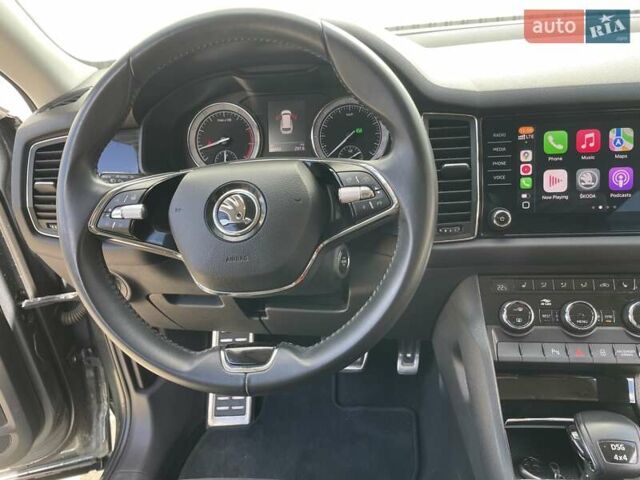 Серый Шкода Kodiaq, объемом двигателя 1.98 л и пробегом 70 тыс. км за 31500 $, фото 18 на Automoto.ua