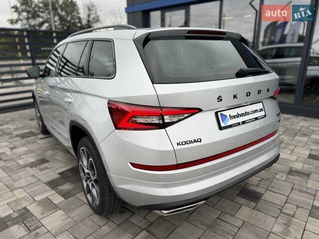 Серый Шкода Kodiaq, объемом двигателя 2 л и пробегом 145 тыс. км за 37900 $, фото 10 на Automoto.ua