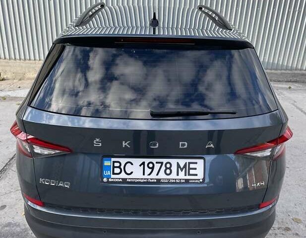 Серый Шкода Kodiaq, объемом двигателя 1.98 л и пробегом 70 тыс. км за 31500 $, фото 10 на Automoto.ua