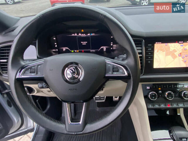 Серый Шкода Kodiaq, объемом двигателя 2 л и пробегом 144 тыс. км за 32500 $, фото 11 на Automoto.ua