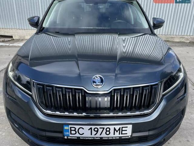 Серый Шкода Kodiaq, объемом двигателя 1.98 л и пробегом 70 тыс. км за 31500 $, фото 6 на Automoto.ua