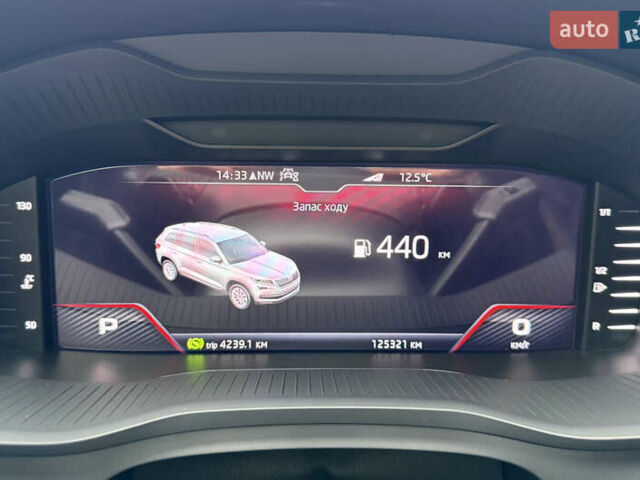 Сірий Шкода Kodiaq, об'ємом двигуна 1.97 л та пробігом 125 тис. км за 43267 $, фото 75 на Automoto.ua