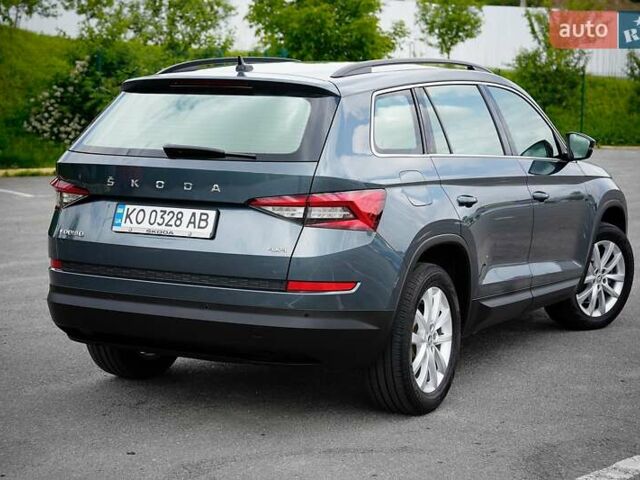 Серый Шкода Kodiaq, объемом двигателя 1.98 л и пробегом 58 тыс. км за 30500 $, фото 11 на Automoto.ua
