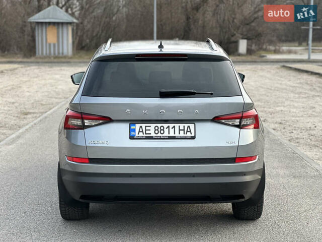 Серый Шкода Kodiaq, объемом двигателя 2 л и пробегом 69 тыс. км за 33500 $, фото 7 на Automoto.ua