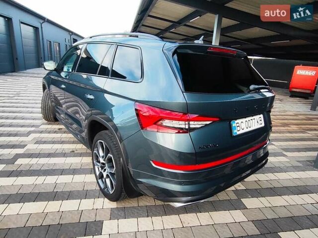 Серый Шкода Kodiaq, объемом двигателя 1.97 л и пробегом 117 тыс. км за 37900 $, фото 15 на Automoto.ua