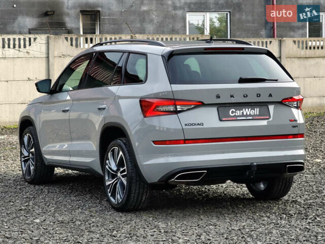 Серый Шкода Kodiaq, объемом двигателя 2 л и пробегом 188 тыс. км за 35499 $, фото 4 на Automoto.ua