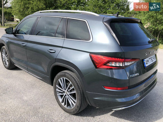 Серый Шкода Kodiaq, объемом двигателя 1.97 л и пробегом 225 тыс. км за 33500 $, фото 7 на Automoto.ua