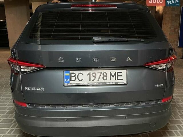Серый Шкода Kodiaq, объемом двигателя 1.98 л и пробегом 70 тыс. км за 31500 $, фото 36 на Automoto.ua