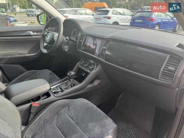 Серый Шкода Kodiaq, объемом двигателя 1.97 л и пробегом 92 тыс. км за 28990 $, фото 15 на Automoto.ua