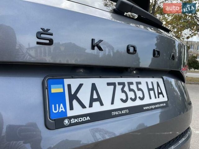 Серый Шкода Kodiaq, объемом двигателя 1.98 л и пробегом 75 тыс. км за 35700 $, фото 14 на Automoto.ua