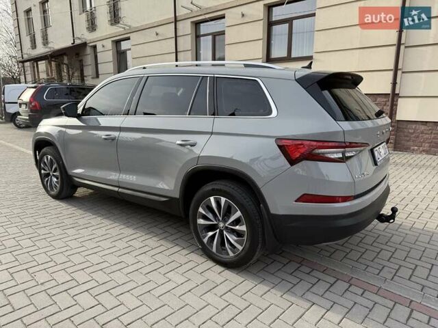 Серый Шкода Kodiaq, объемом двигателя 2 л и пробегом 107 тыс. км за 34600 $, фото 12 на Automoto.ua