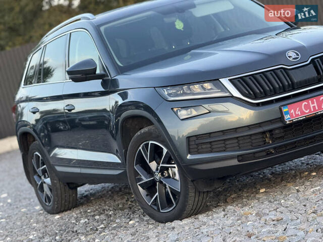 Сірий Шкода Kodiaq, об'ємом двигуна 2 л та пробігом 174 тис. км за 31999 $, фото 5 на Automoto.ua