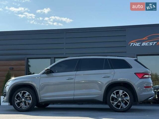 Сірий Шкода Kodiaq, об'ємом двигуна 1.98 л та пробігом 92 тис. км за 35300 $, фото 7 на Automoto.ua
