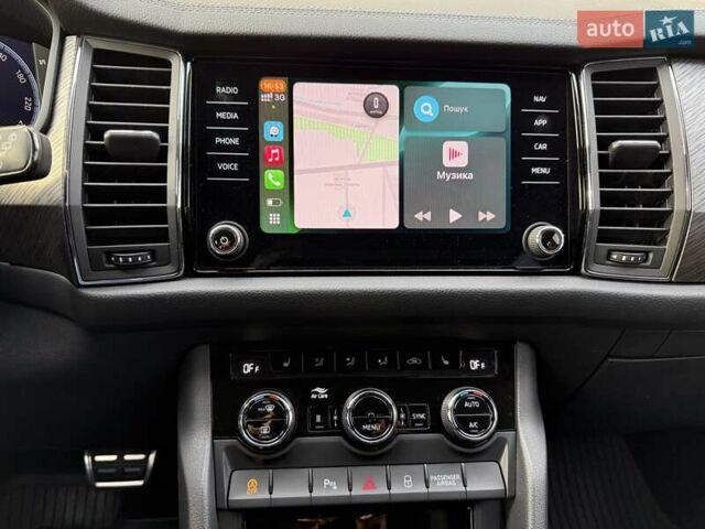 Серый Шкода Kodiaq, объемом двигателя 2 л и пробегом 107 тыс. км за 34600 $, фото 106 на Automoto.ua