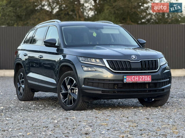 Сірий Шкода Kodiaq, об'ємом двигуна 2 л та пробігом 174 тис. км за 31999 $, фото 20 на Automoto.ua