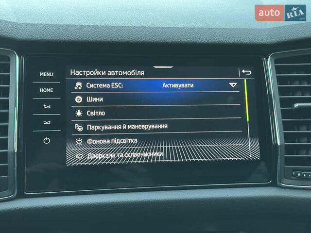 Серый Шкода Kodiaq, объемом двигателя 2 л и пробегом 181 тыс. км за 35399 $, фото 145 на Automoto.ua