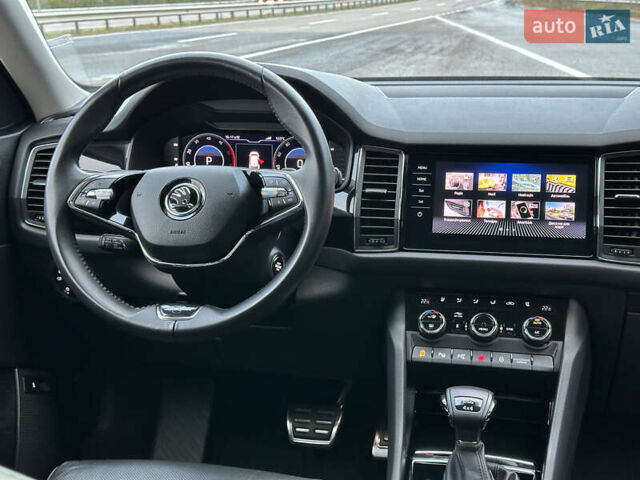 Серый Шкода Kodiaq, объемом двигателя 2 л и пробегом 181 тыс. км за 35399 $, фото 104 на Automoto.ua